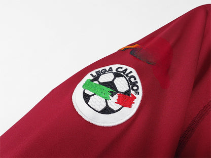 2001-02 Roma Retro Long Sleeve S-2XL