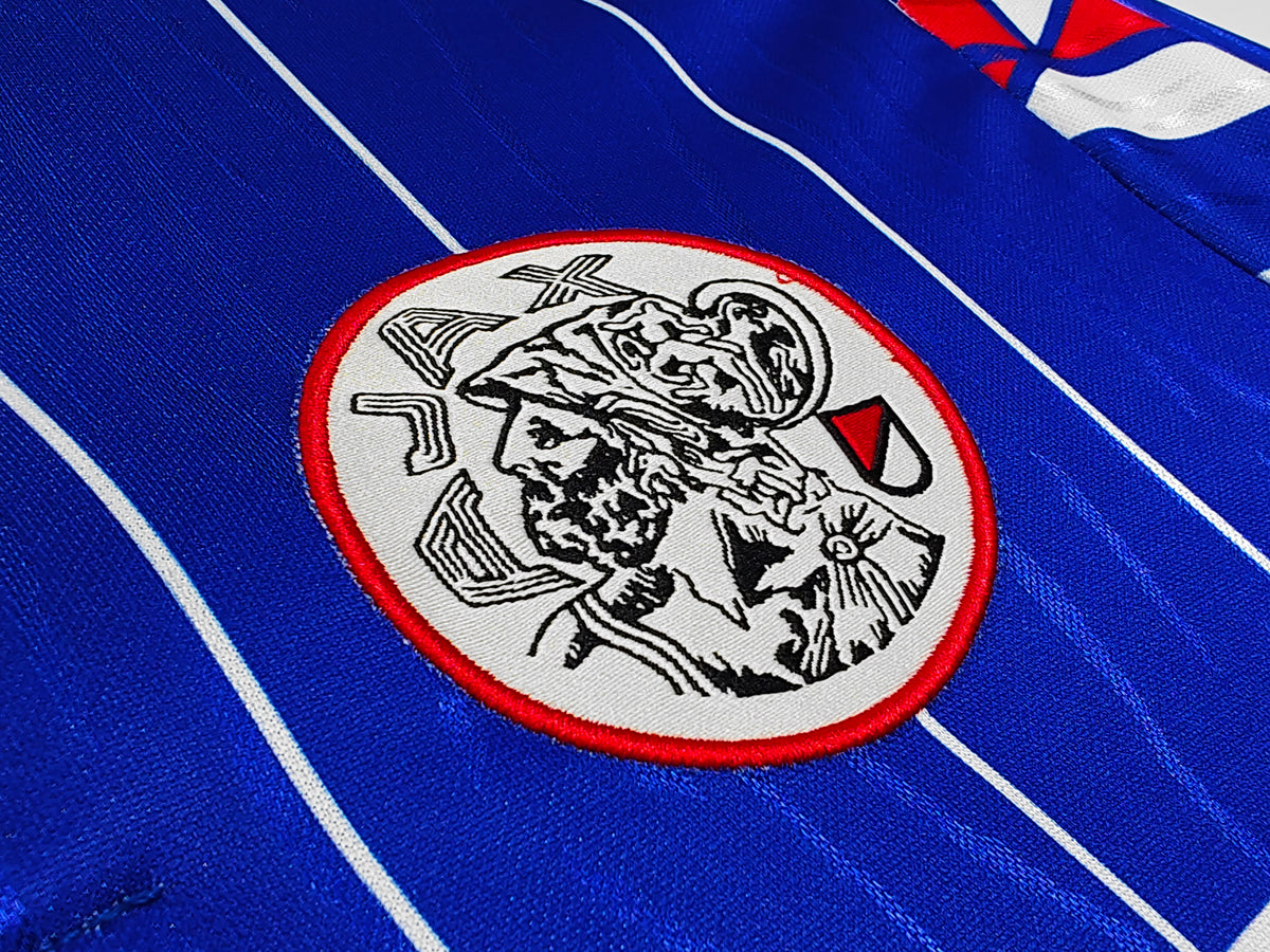1989-90 Ajax Away Retro Long Sleeve S-2XL