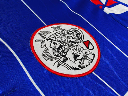 1989-90 Ajax Away Retro Long Sleeve S-2XL