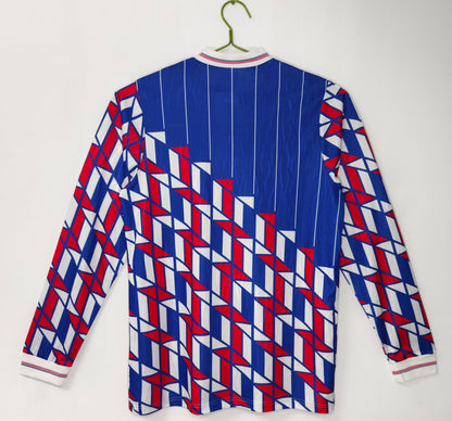 1989-90 Ajax Away Retro Long Sleeve S-2XL