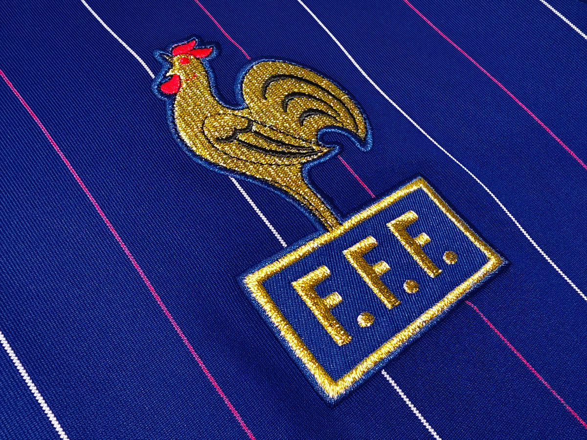 1980-82 France Home Retro Long Sleeve S-2XL