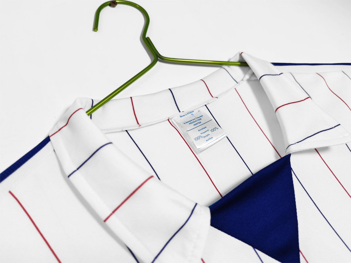 1980-82 France Away Retro Long Sleeve S-2XL