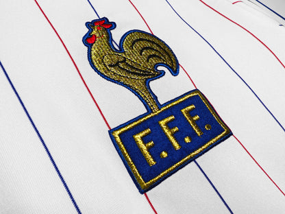 1980-82 France Away Retro Long Sleeve S-2XL