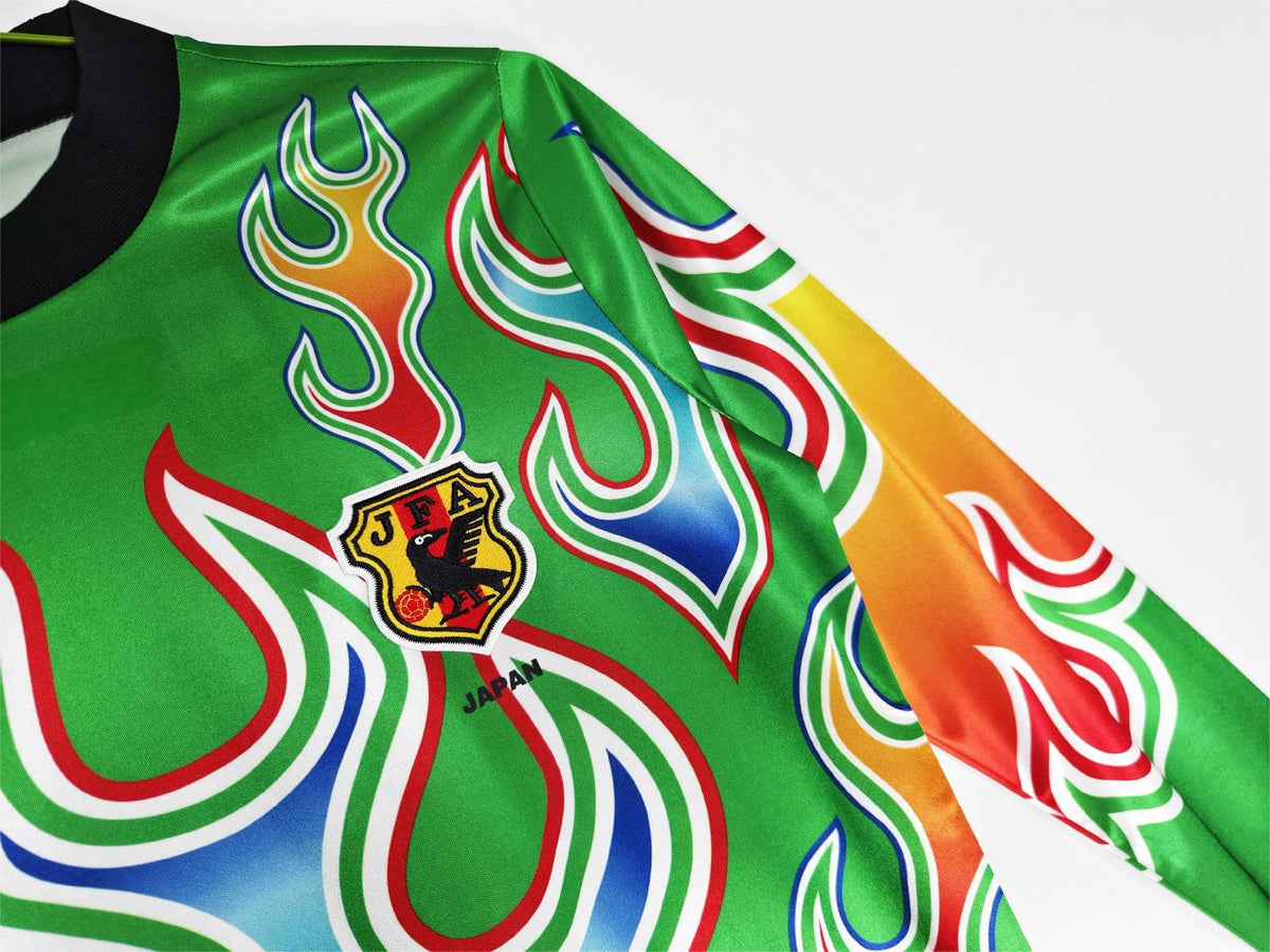 1998 Japan Goalkeeper Retro Long Sleeve S-2XL