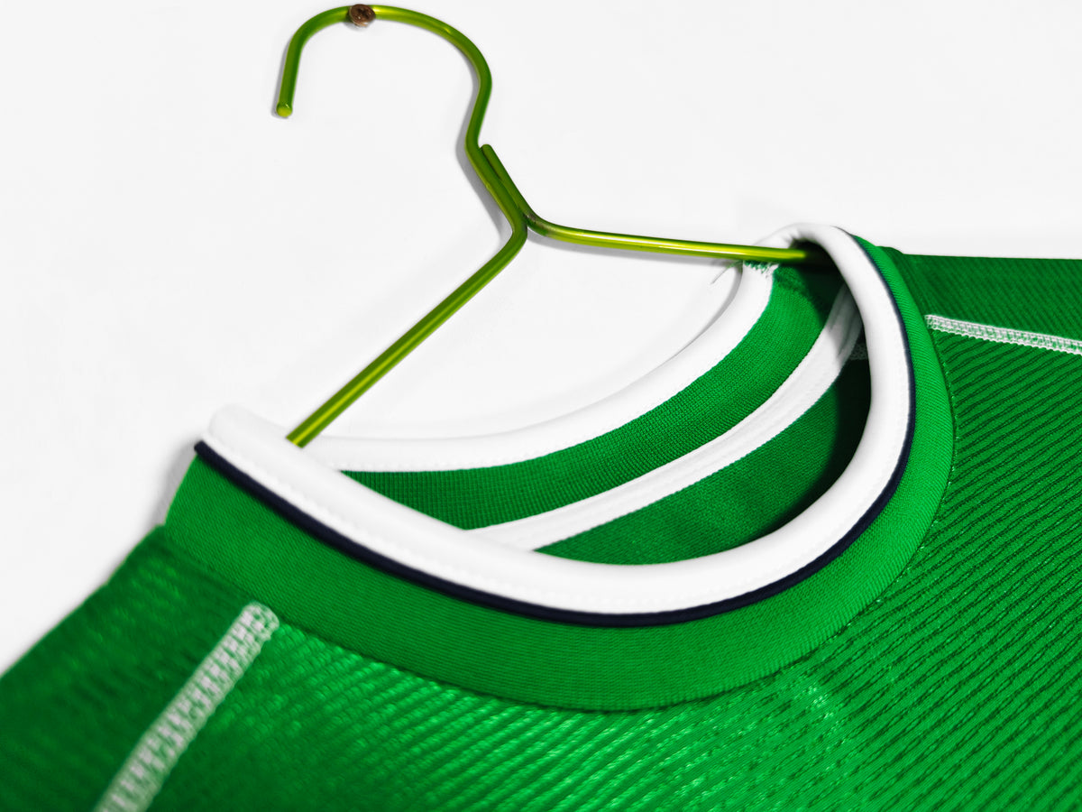 2002 Ireland Home Retro Long Sleeve S-2XL