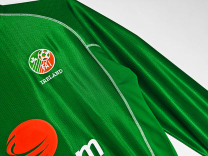 2002 Ireland Home Retro Long Sleeve S-2XL