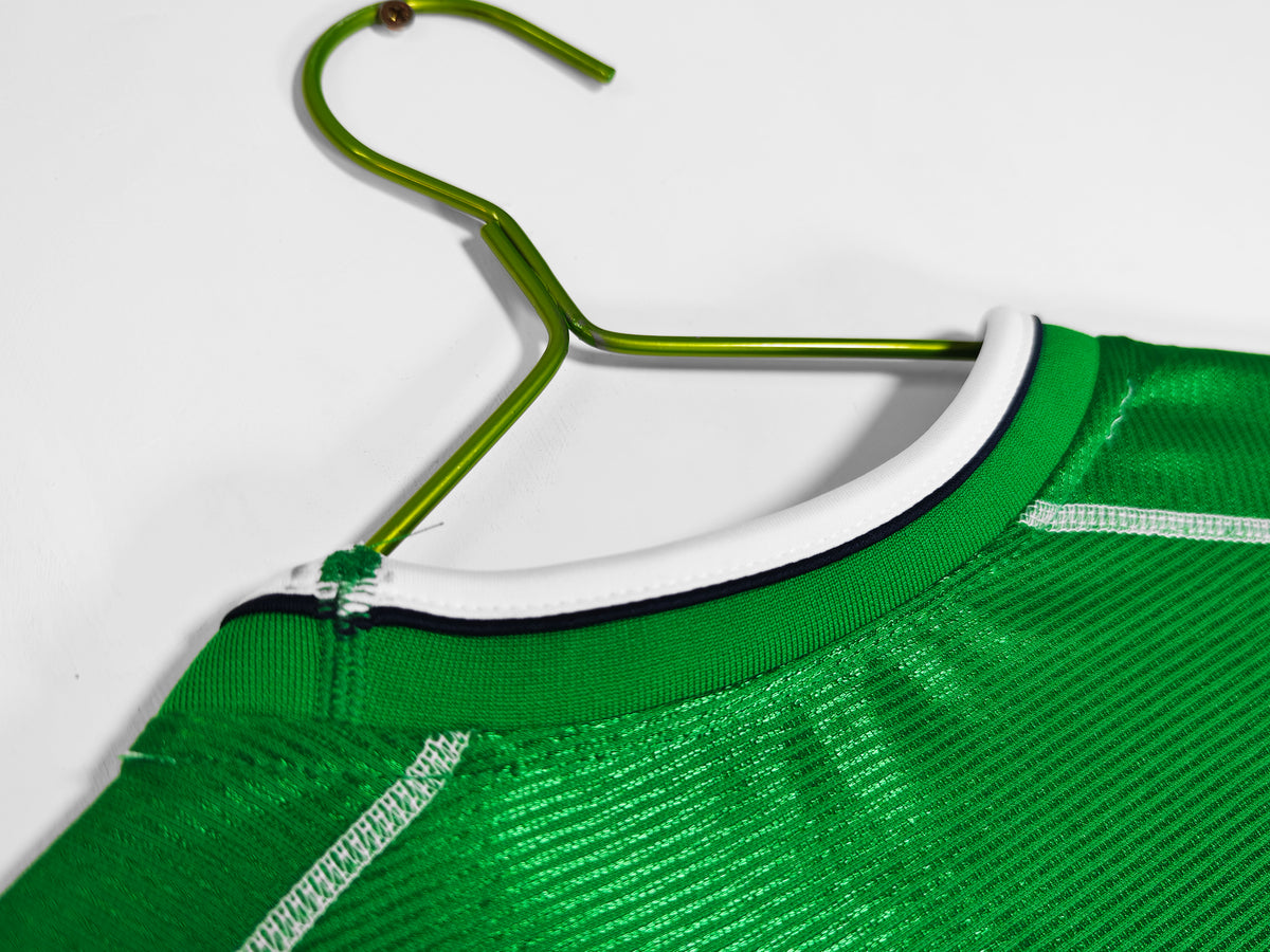 2002 Ireland Home Retro Long Sleeve S-2XL