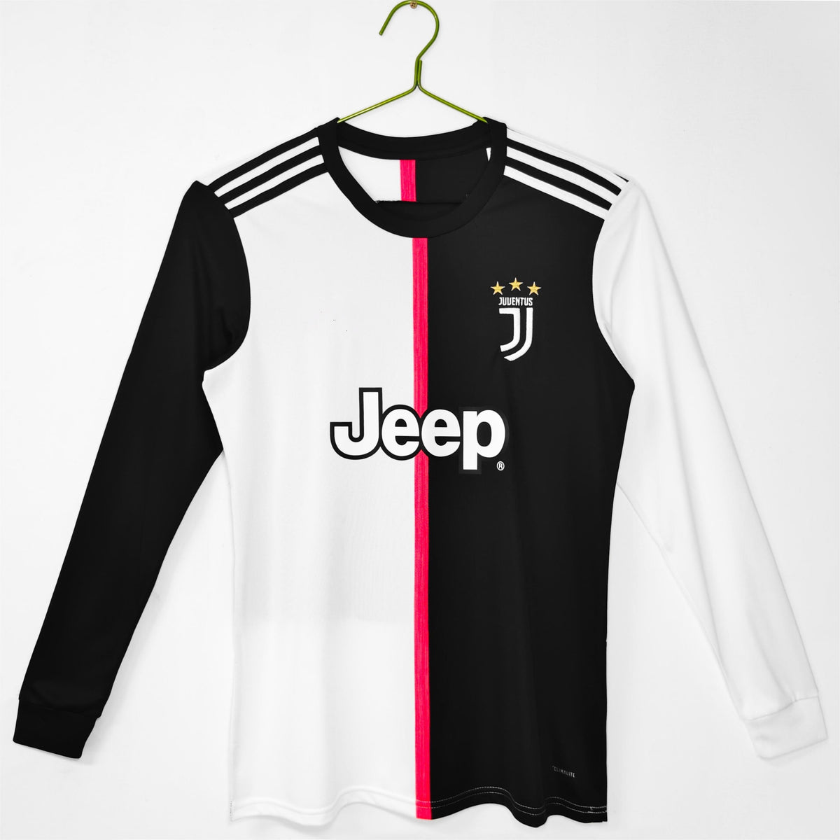 2019-20 Juventus Home Retro Long Sleeve S-2XL