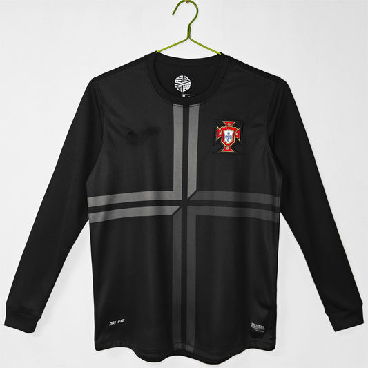 2012-13 Portugal Second Away Retro Long Sleeve S-2XL