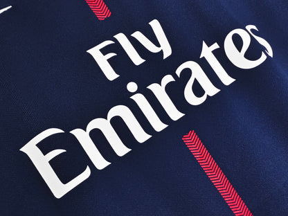 2017-18 Paris Home Retro Long Sleeve S-2XL