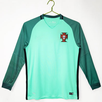 2016 Portugal Away Retro Long Sleeve S-2XL