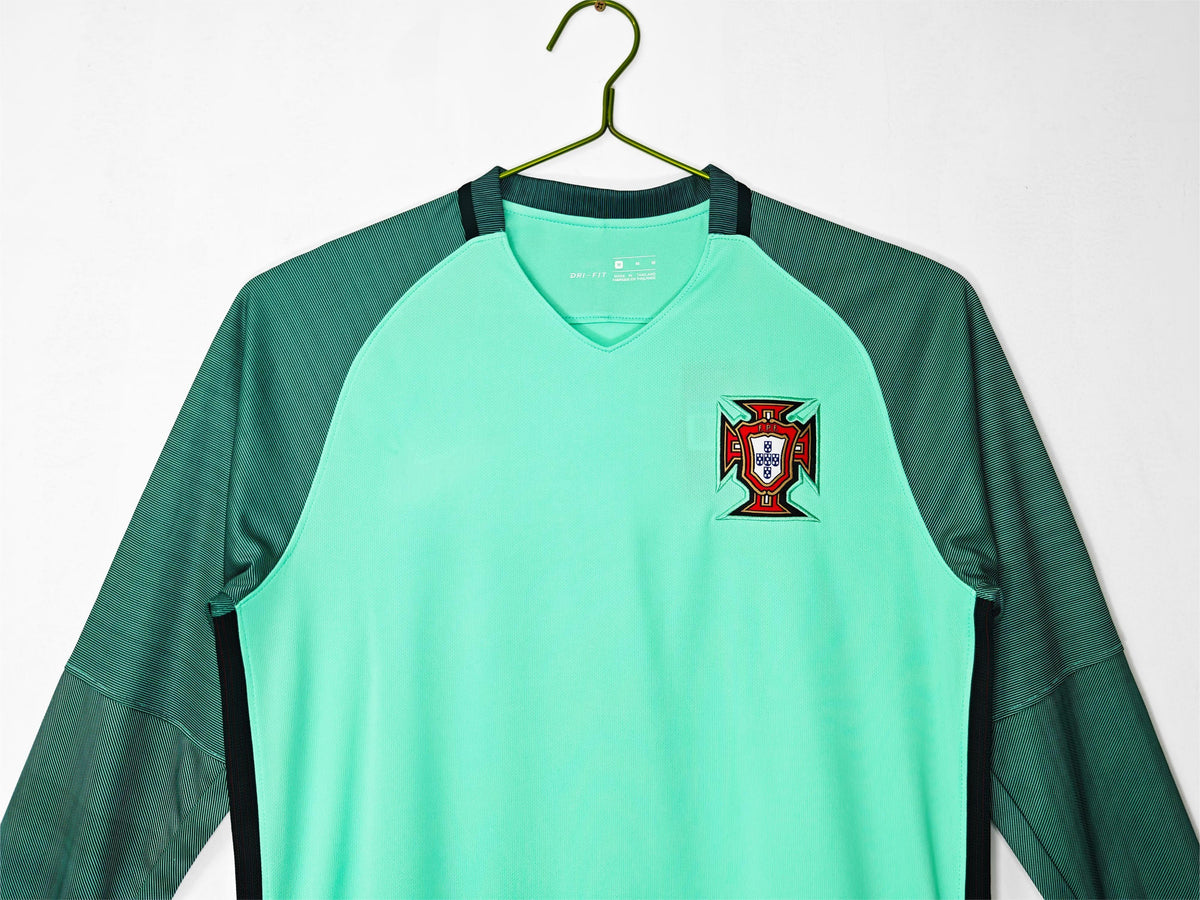 2016 Portugal Away Retro Long Sleeve S-2XL