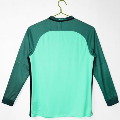 2016 Portugal Away Retro Long Sleeve S-2XL