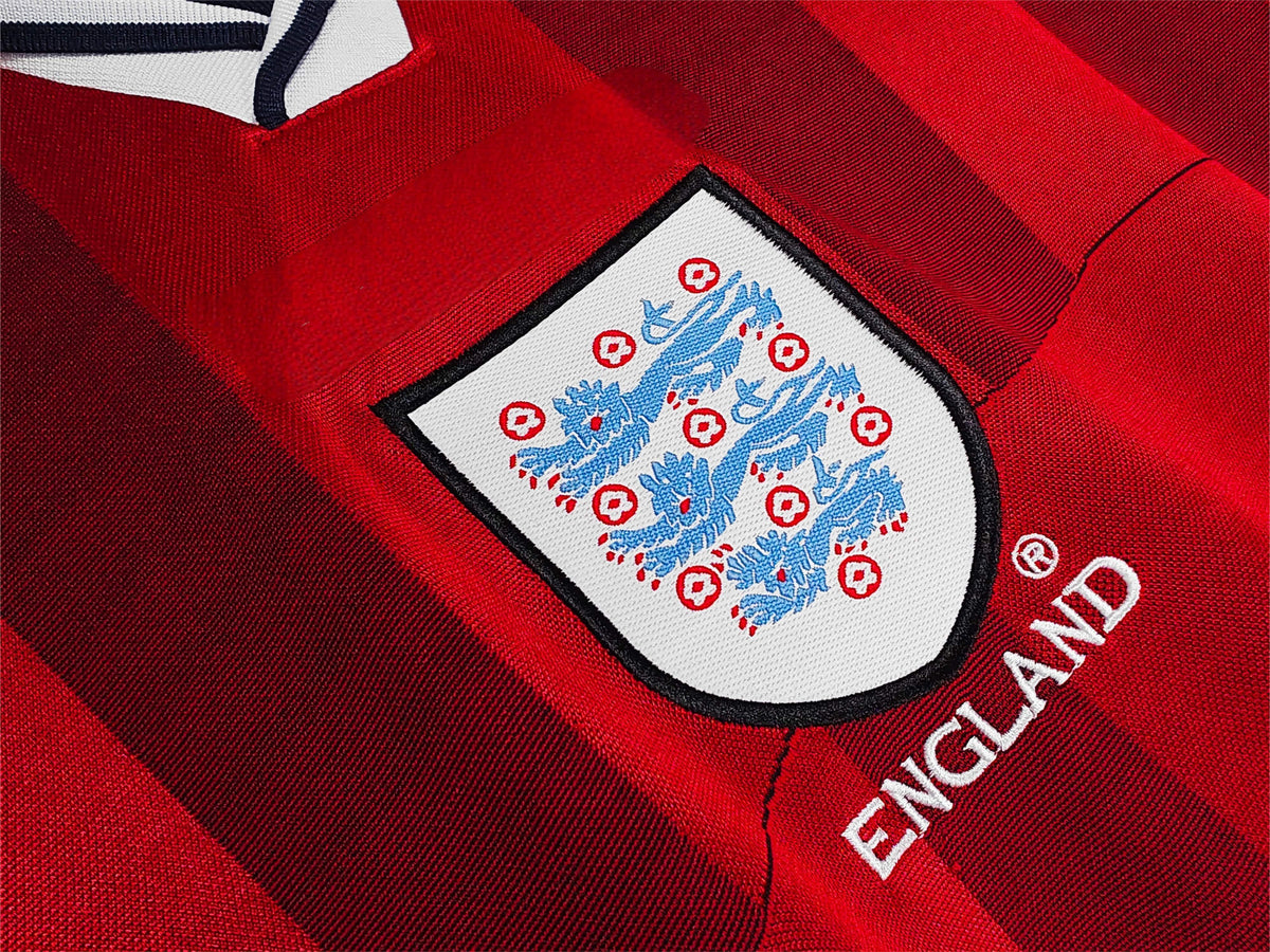 1998 England Away Retro Long Sleeve S-2XL