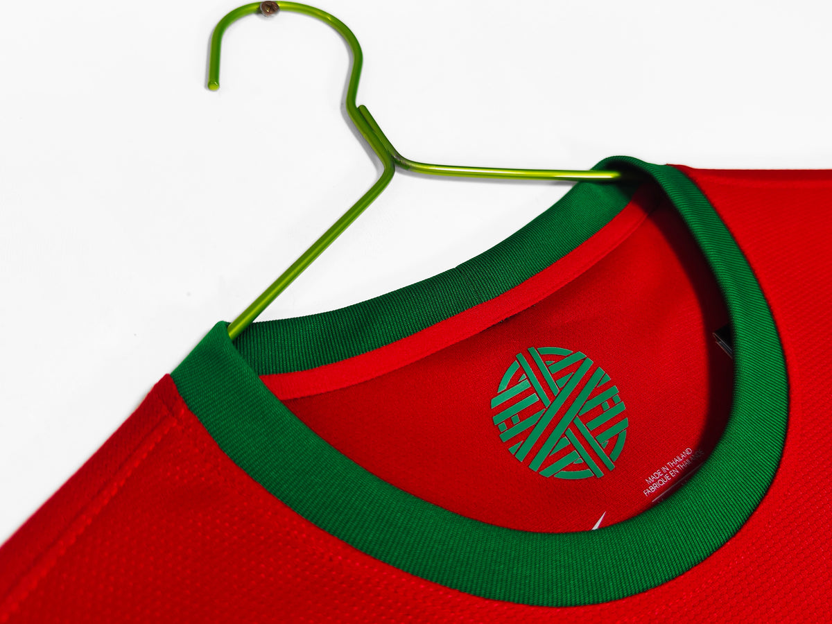 2012 Portugal Home Retro Long Sleeve S-2XL