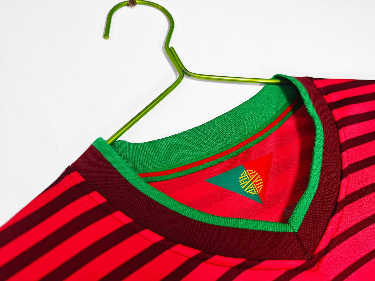 2014 Portugal Home Retro Long Sleeve S-2XL