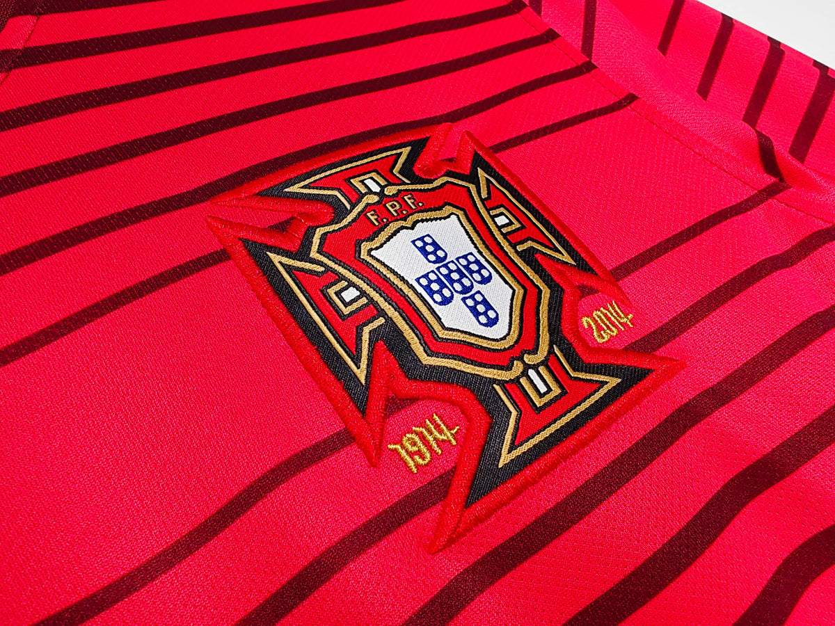 2014 Portugal Home Retro Long Sleeve S-2XL