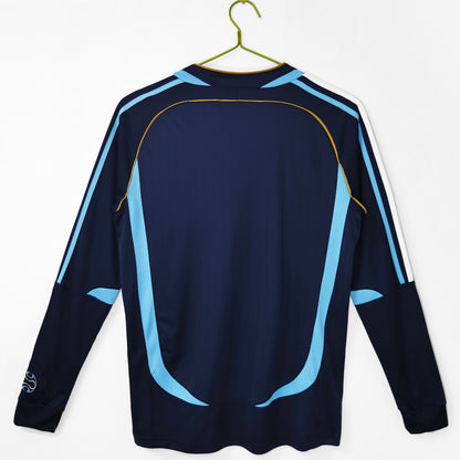 2006 Argentina Away Retro Long Sleeve S-2XL