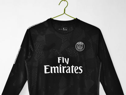 2017-18 Paris Second Away Retro Long Sleeve S-2XL