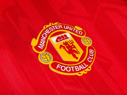 1992-94 Manchester United Home Retro Long Sleeve S-2XL