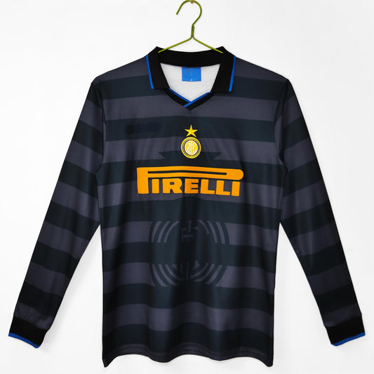 1997-98 Inter Milan Second Away Retro Long Sleeve S-2XL