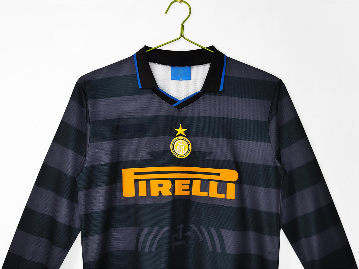 1997-98 Inter Milan Second Away Retro Long Sleeve S-2XL