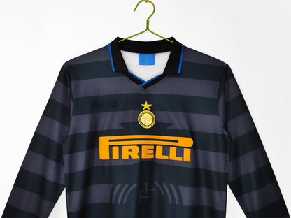 1997-98 Inter Milan Second Away Retro Long Sleeve S-2XL