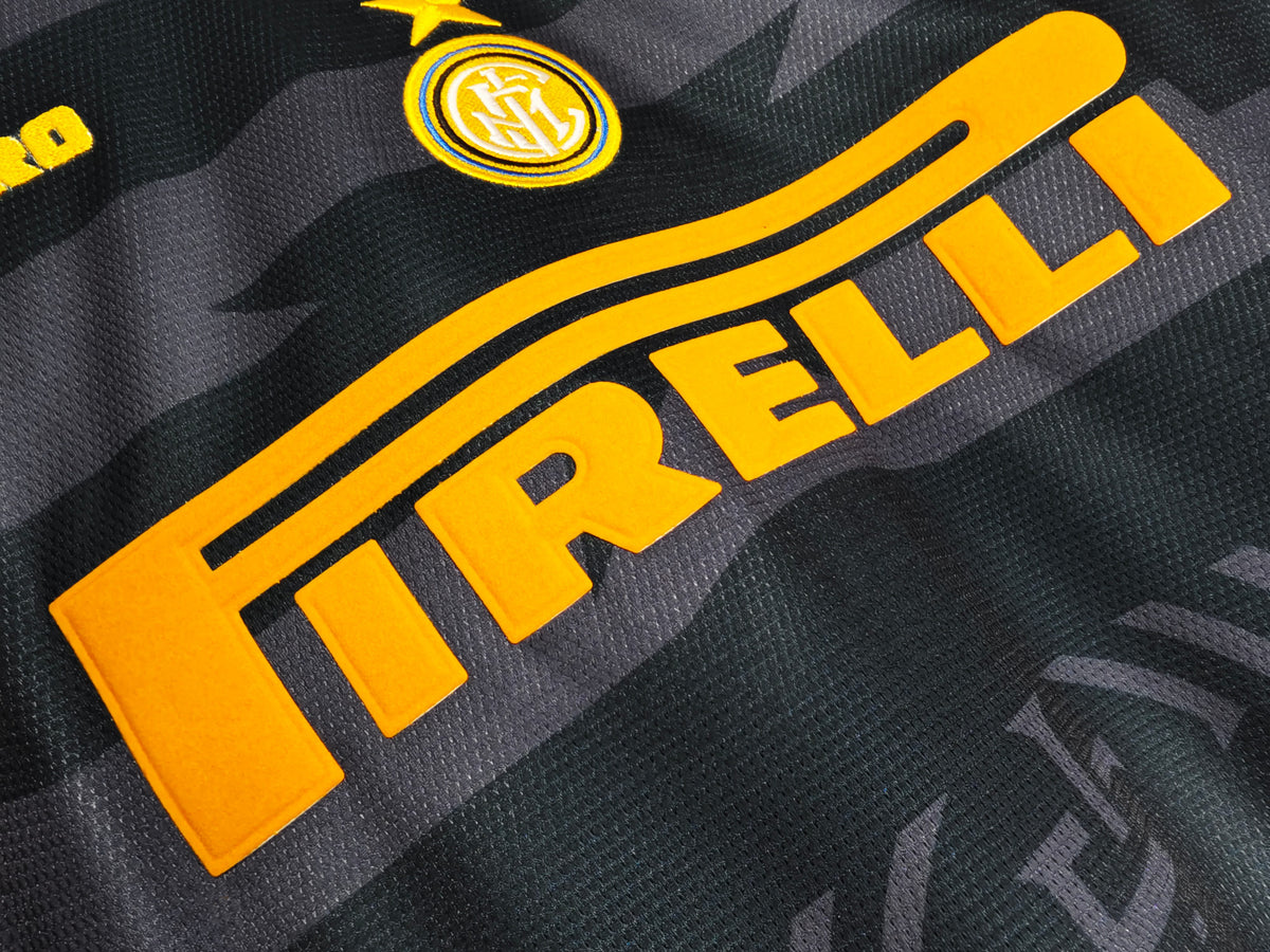 1997-98 Inter Milan Second Away Retro Long Sleeve S-2XL