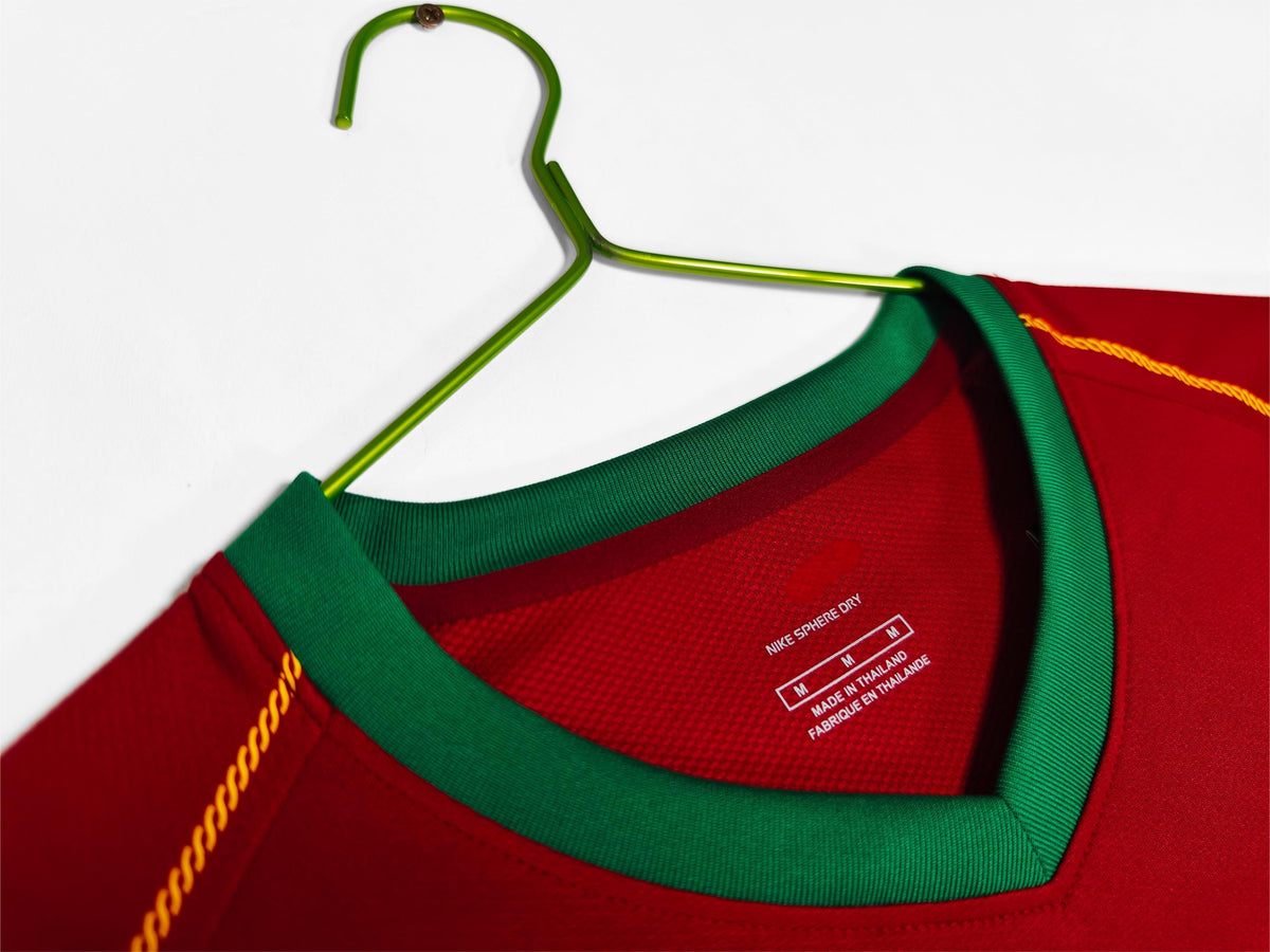 2006 Portugal Home Retro Long Sleeve S-2XL