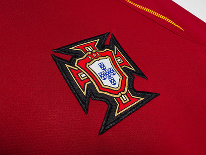 2006 Portugal Home Retro Long Sleeve S-2XL
