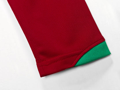 2006 Portugal Home Retro Long Sleeve S-2XL