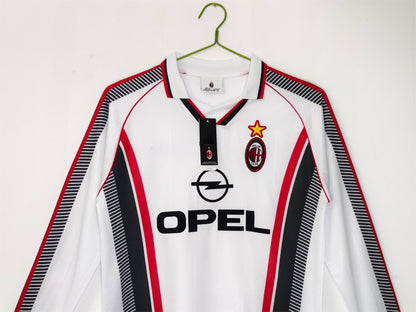 1997-98 AC Milan Away Retro Long Sleeve S-2XL