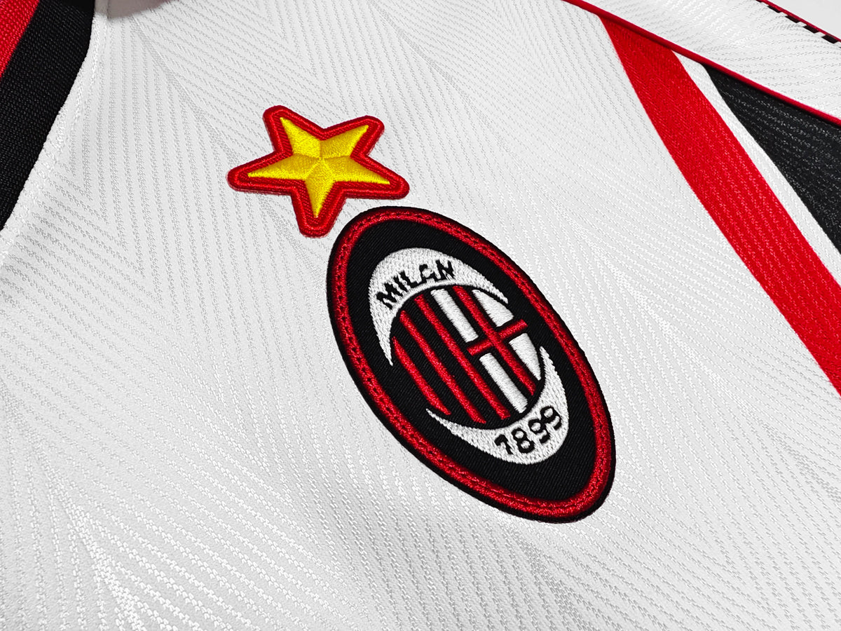 1997-98 AC Milan Away Retro Long Sleeve S-2XL