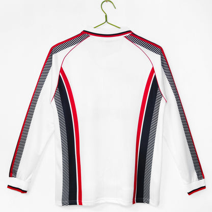 1997-98 AC Milan Away Retro Long Sleeve S-2XL