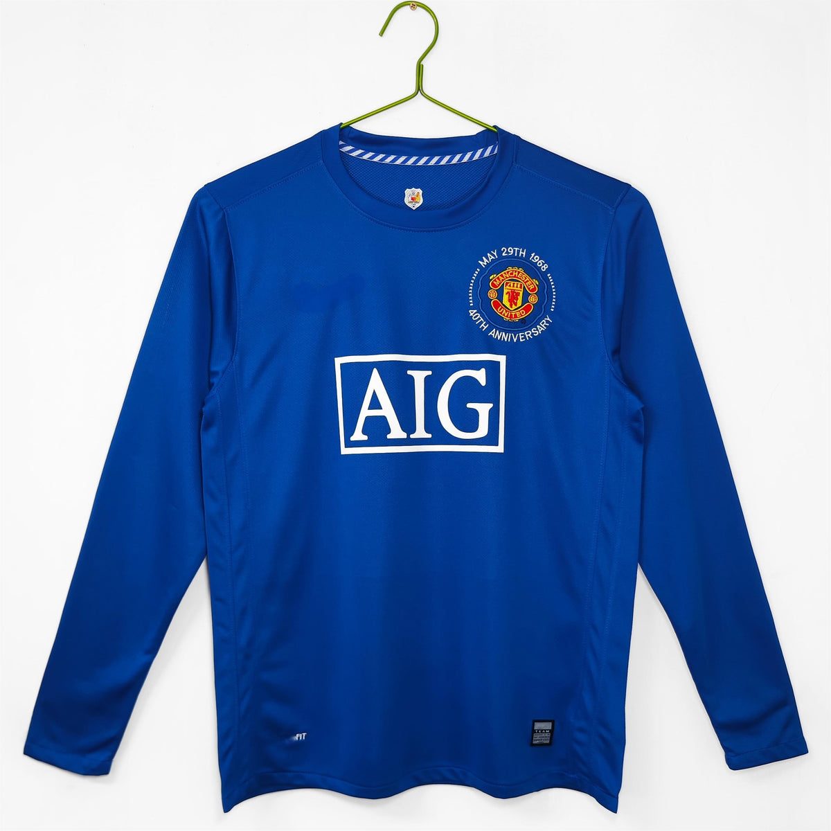 2008-09 Manchester United Second Away Champions League Retro Long Sleeve S-2XL