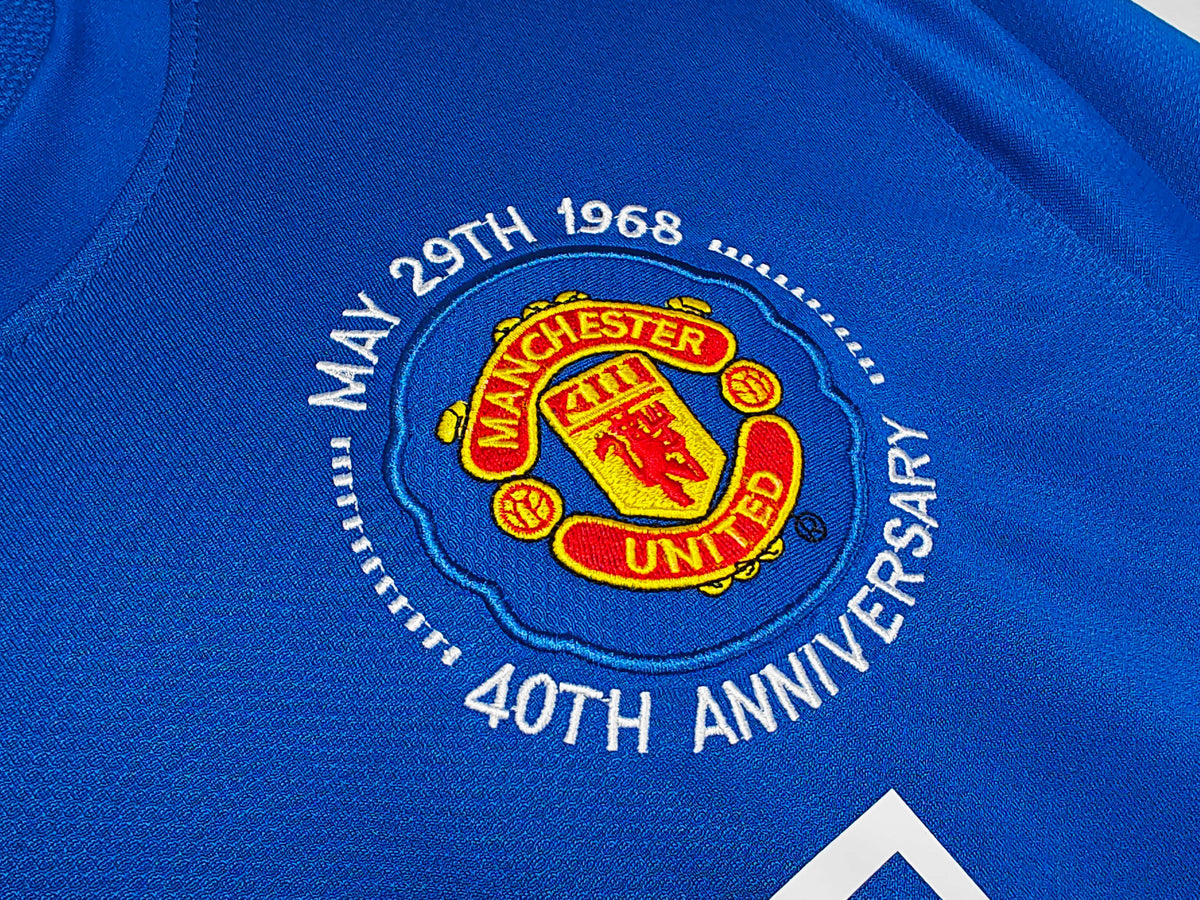 2008-09 Manchester United Second Away Champions League Retro Long Sleeve S-2XL