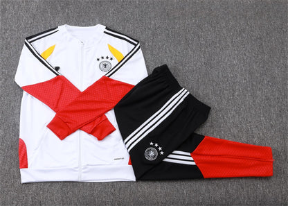 2026 Germany White Full Zip Training Suit Adults Or Children