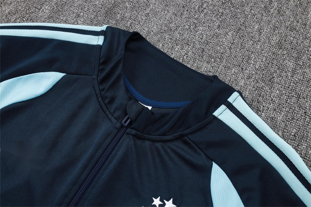 2026 Argentina Royal Blue Full Zip Training Suit Adults Or Children