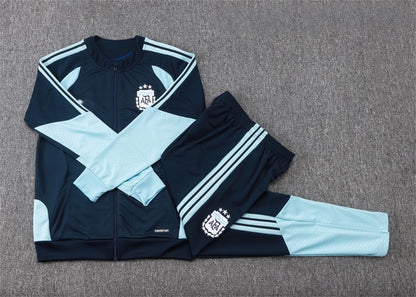 2026 Argentina Royal Blue Full Zip Training Suit Adults Or Children