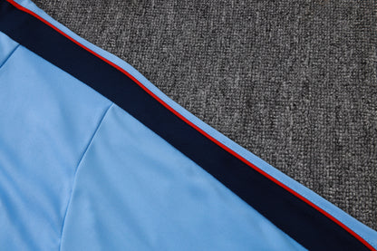 2026 England Light Blue Half Zip Training Suit Adults Or Children