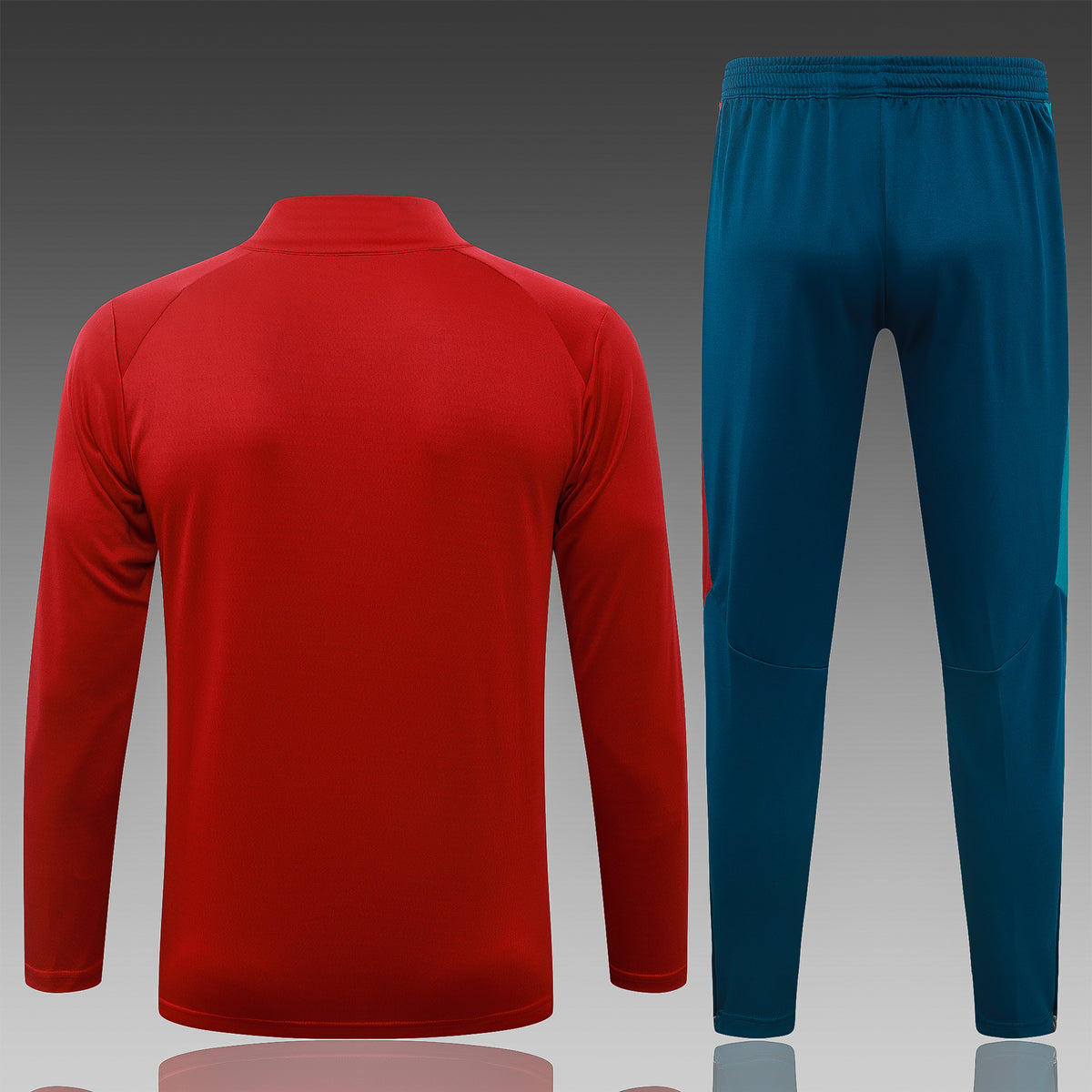 2026 Portugal Red Half Zip Training Suit Adults Or Children