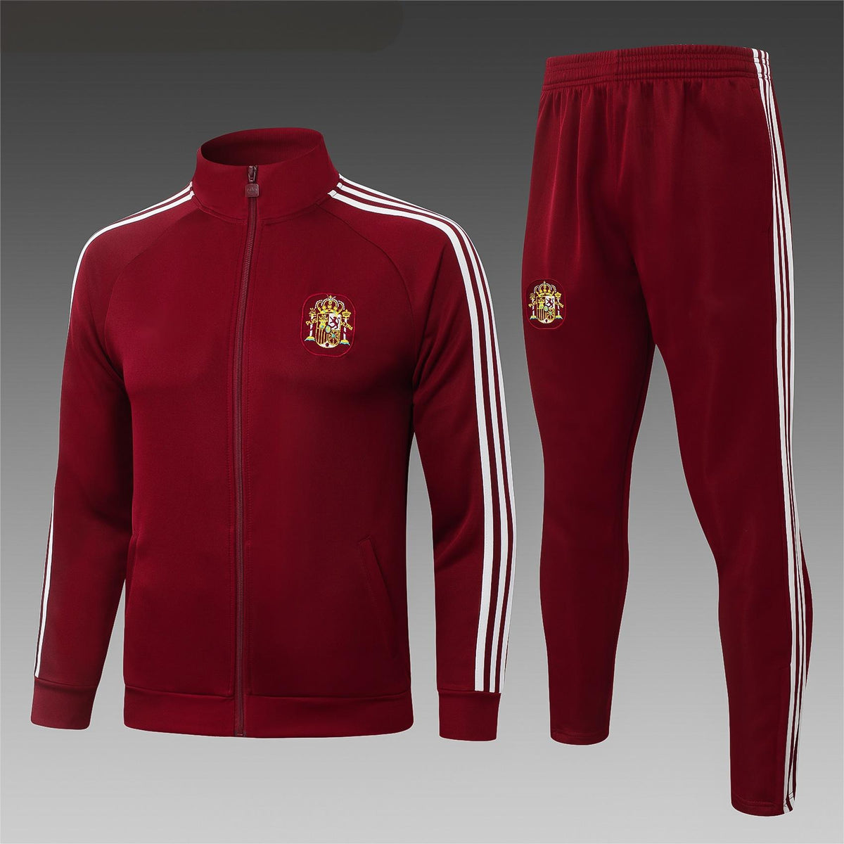 2026 Spain Jujube Full Zip Training Suit Adults Or Children