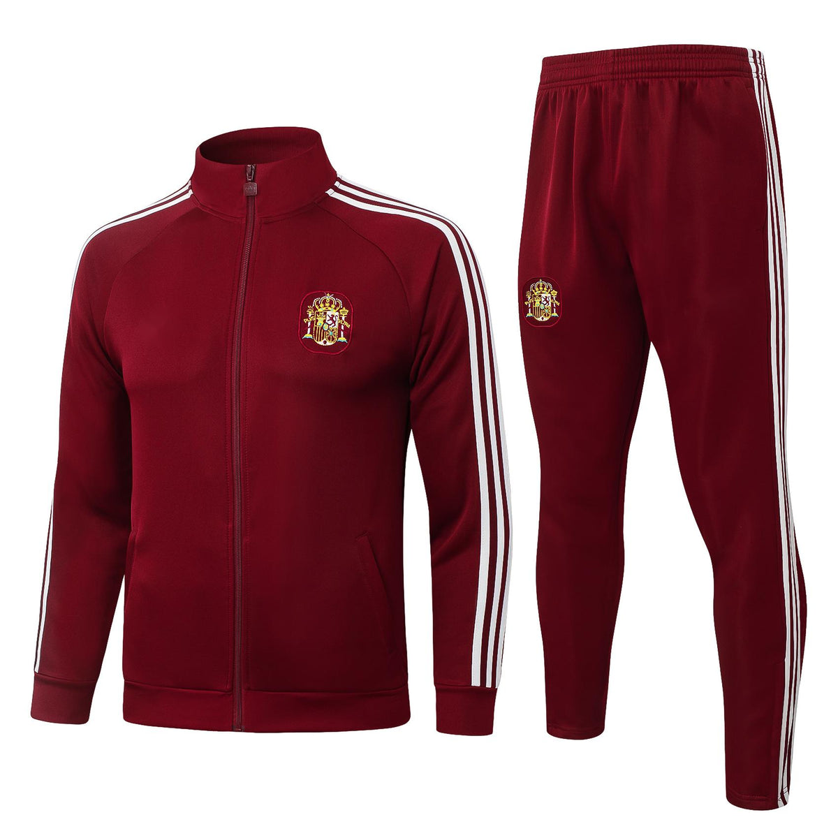 2026 Spain Jujube Full Zip Training Suit Adults Or Children