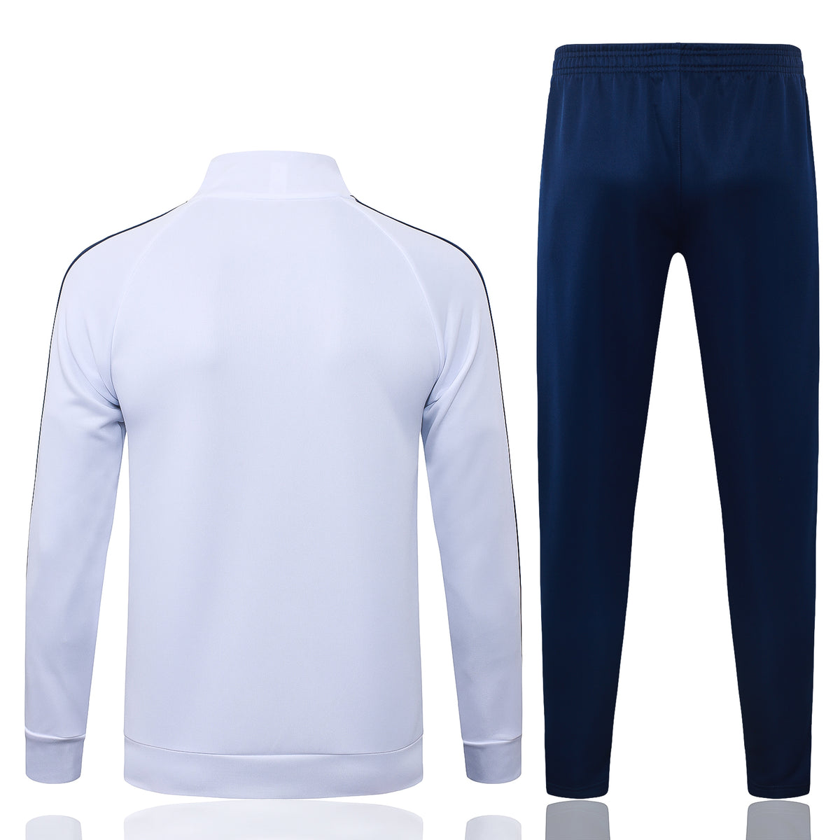 2026-27 Real Madrid White Clover Full Zip Training Suit Adults Or Children