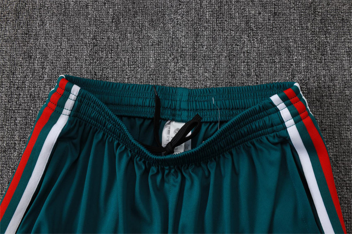 2026 Mexico Dark Green Half Zip Training Suit Adults Or Children