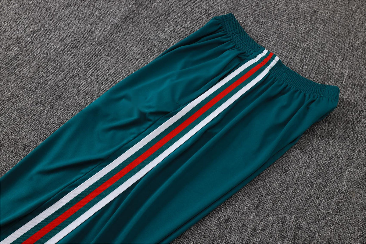 2026 Mexico Dark Green Half Zip Training Suit Adults Or Children