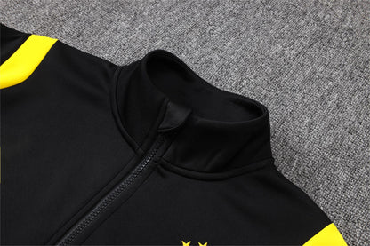 2026 Brazil Black Full Zip Training Suit Adults Or Children