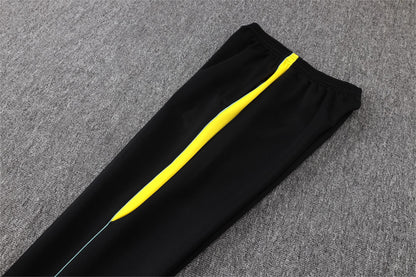2026 Brazil Black Full Zip Training Suit Adults Or Children