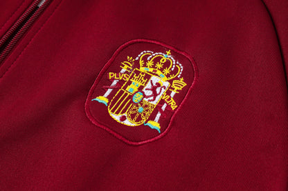 2026 Spain Jujube Full Zip Training Suit Adults Or Children
