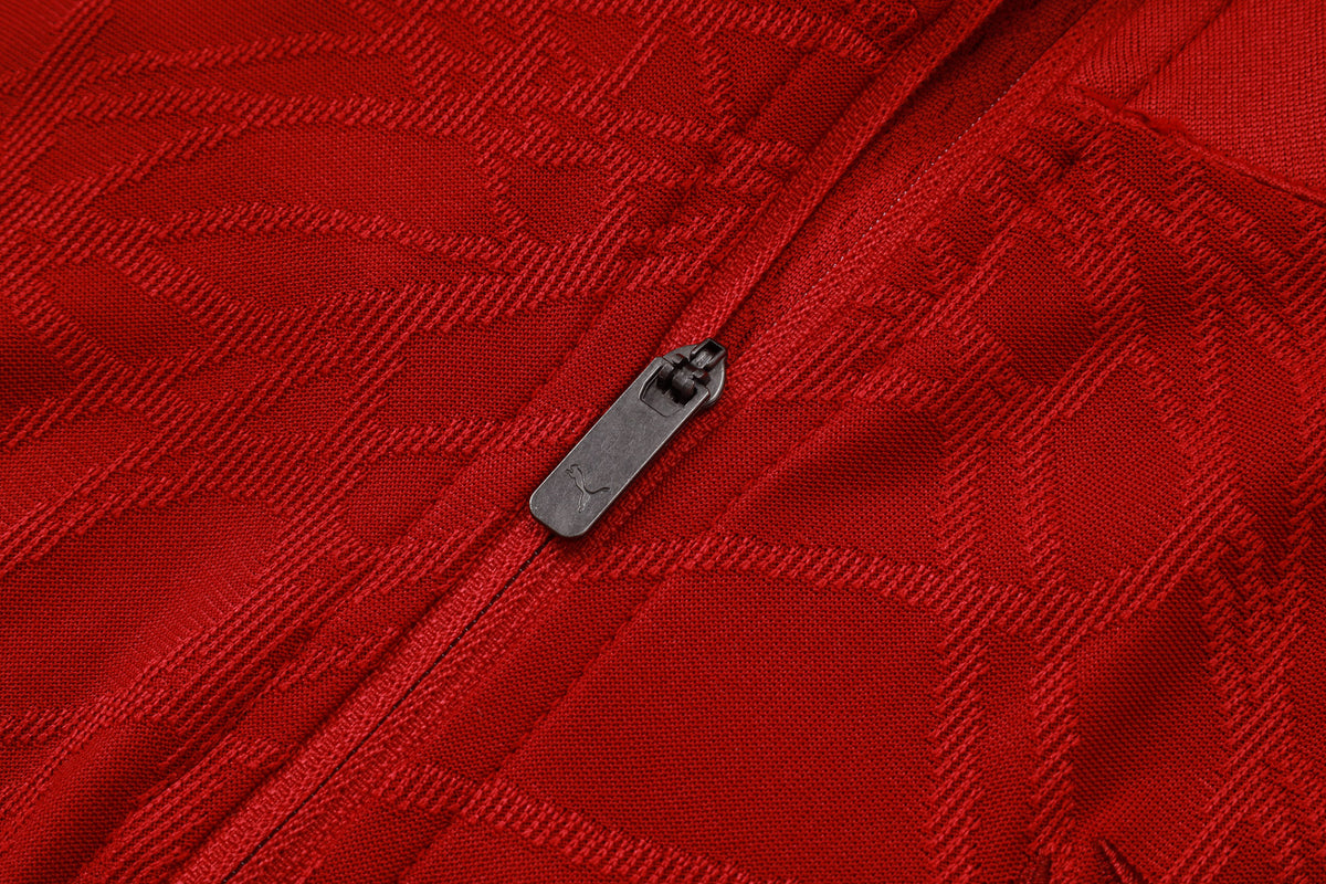 2026 Portugal Red Half Zip Training Suit Adults Or Children